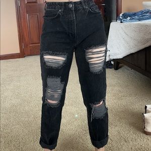 BDG/Urban Outfitters Black Ripped Jeans
